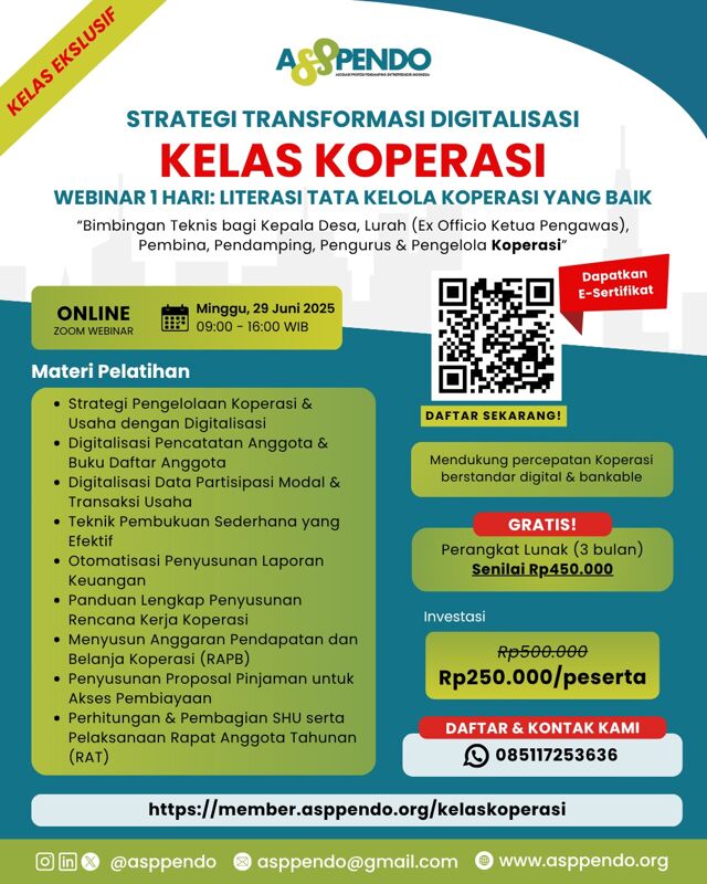 ðŸ”¥ TRANSFORMASI DIGITAL UNTUK KOPERASI ANDA